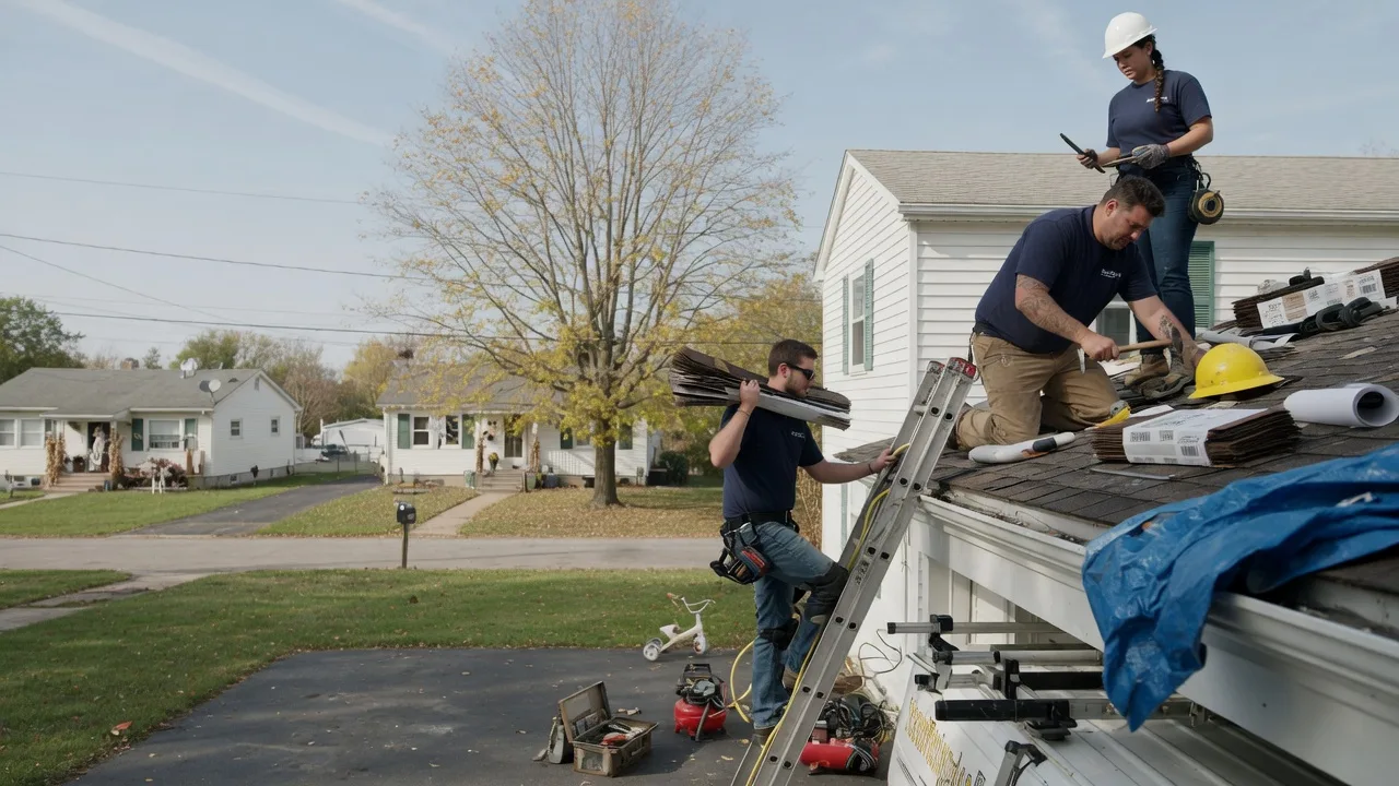 Local Roofing Contractors in Mill Shoals, IL near me